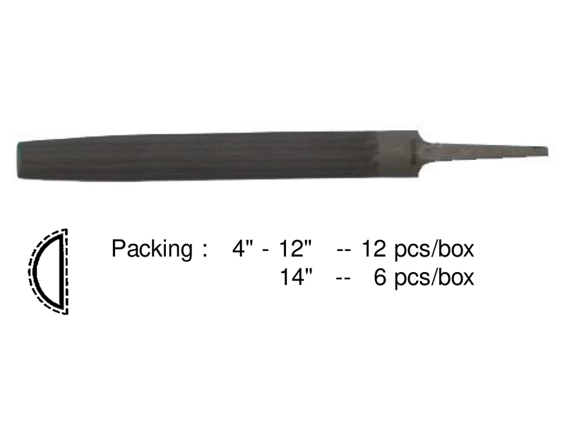 BAITER HALF ROUND FILE BI-6